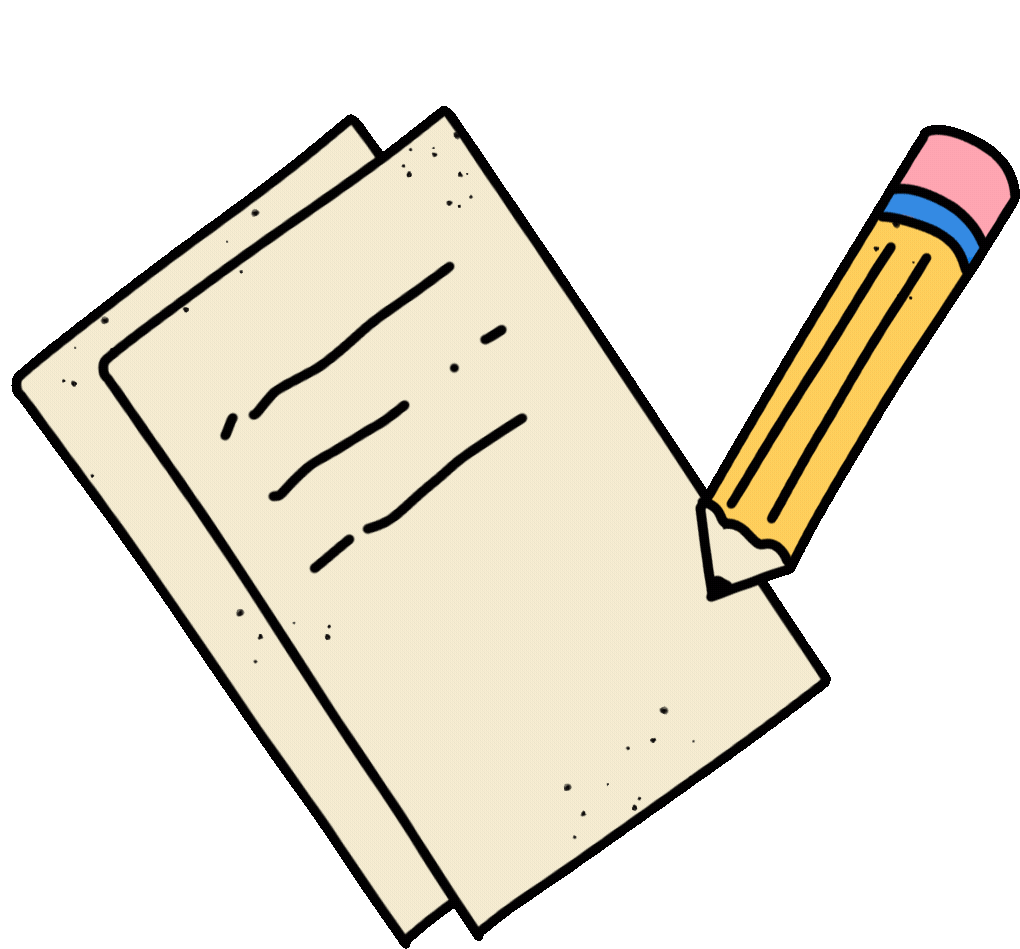 animation gif écriture